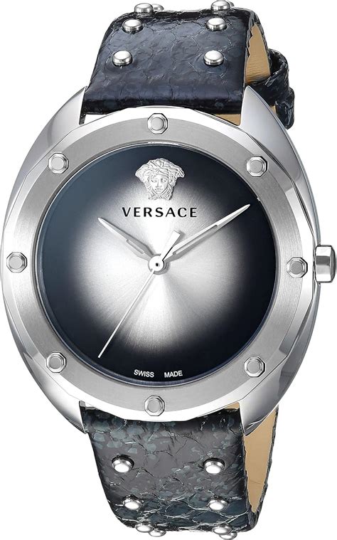 versace women's shadov watch|black versace watch.